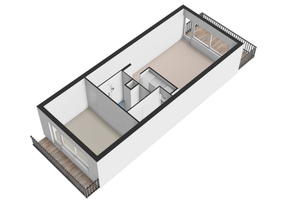 Light apartment with balcony and parking in The Hague — 46