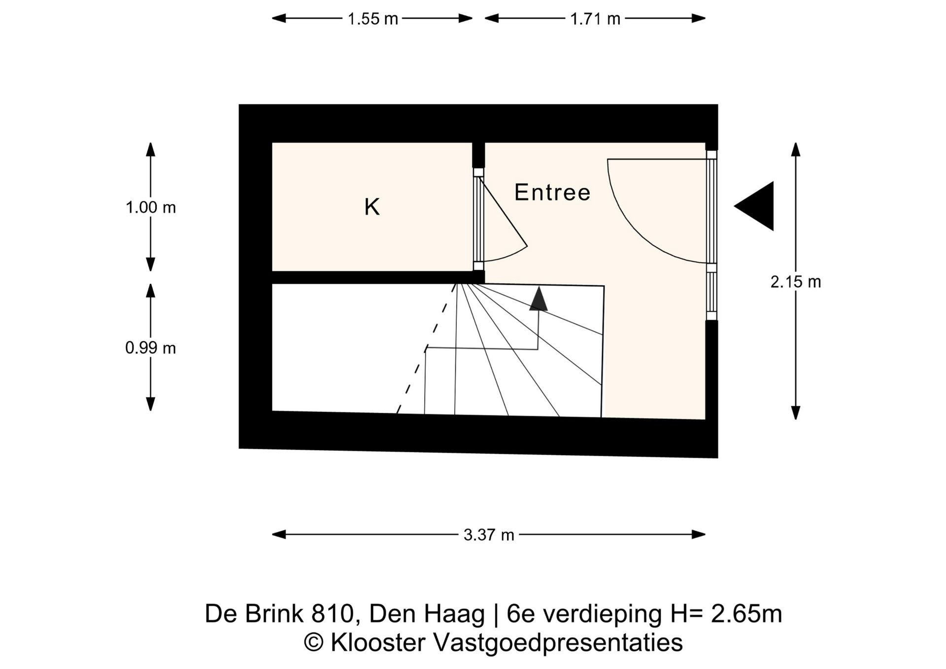 Light apartment with balcony and parking in The Hague — 47