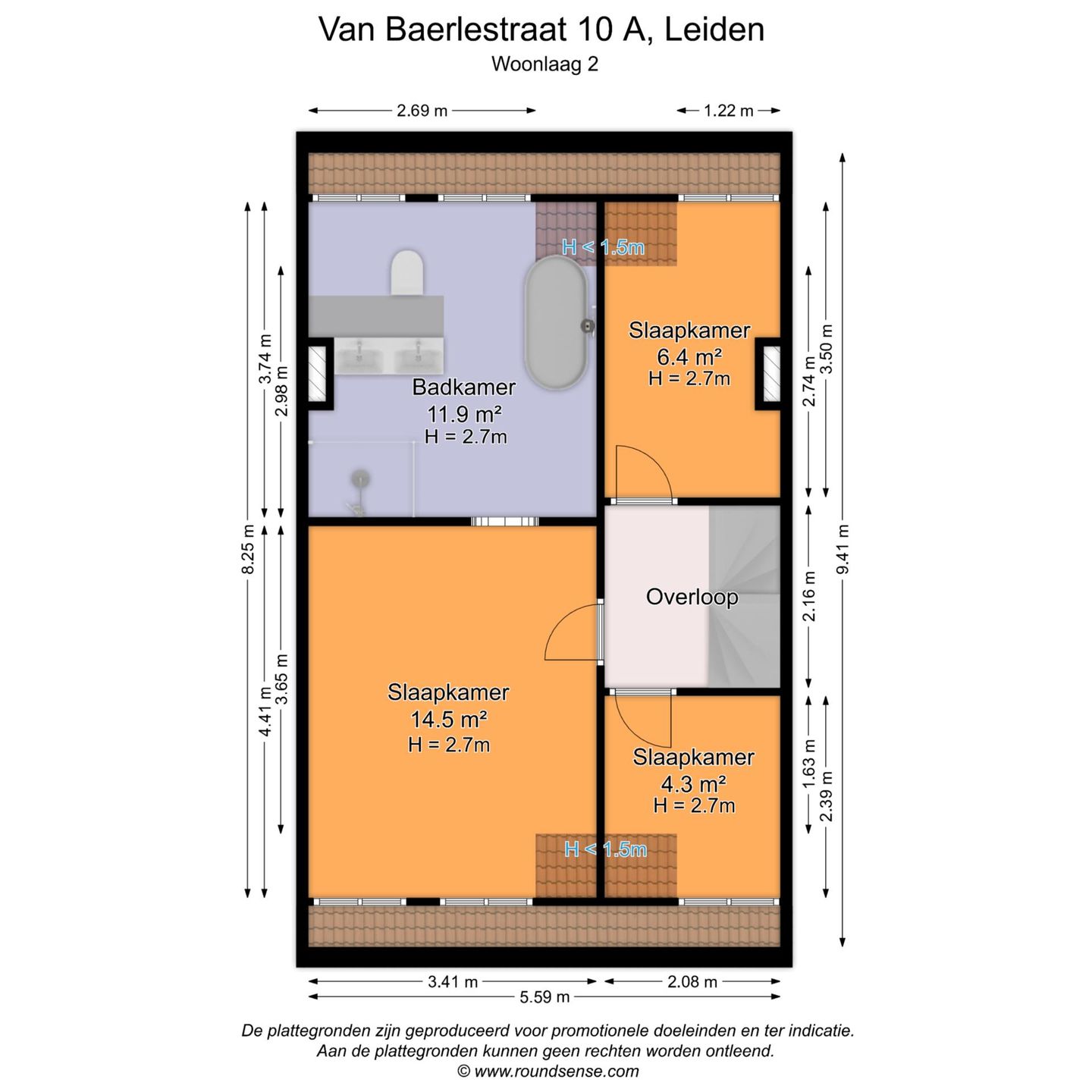 Foto 59 van Van Baerlestraat 10-A