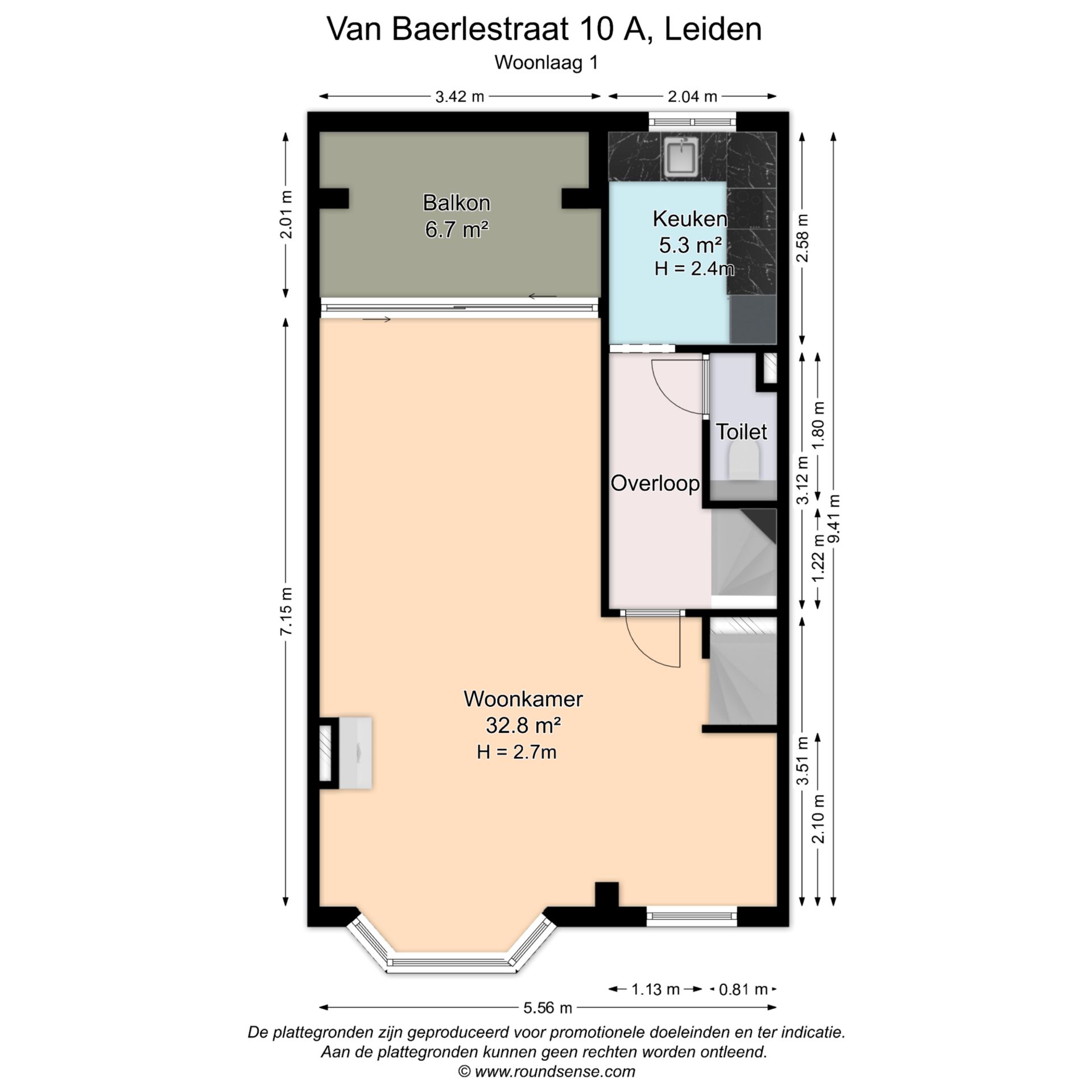 Foto 57 van Van Baerlestraat 10-A