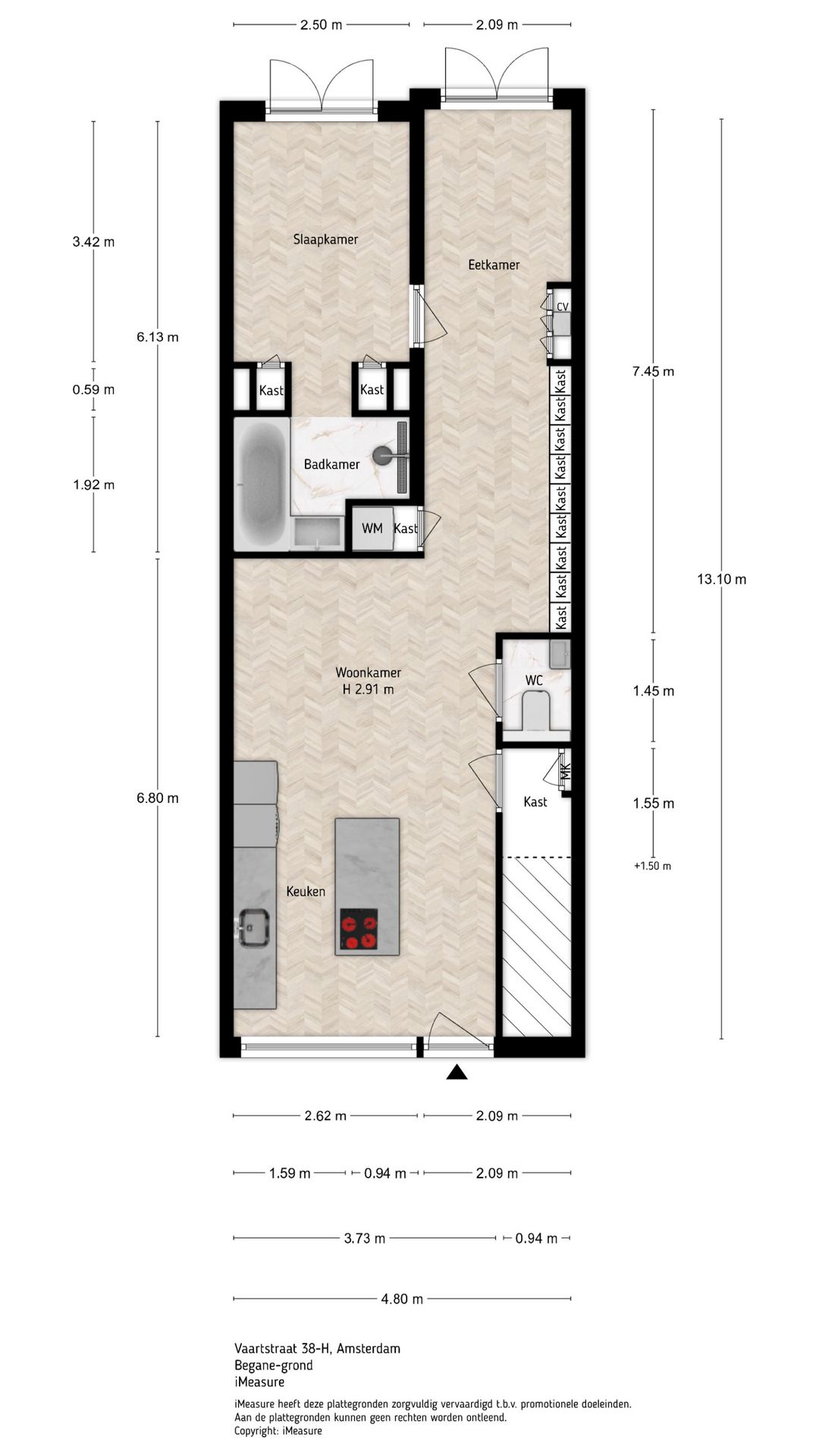 Foto 28 van Vaartstraat 38-H