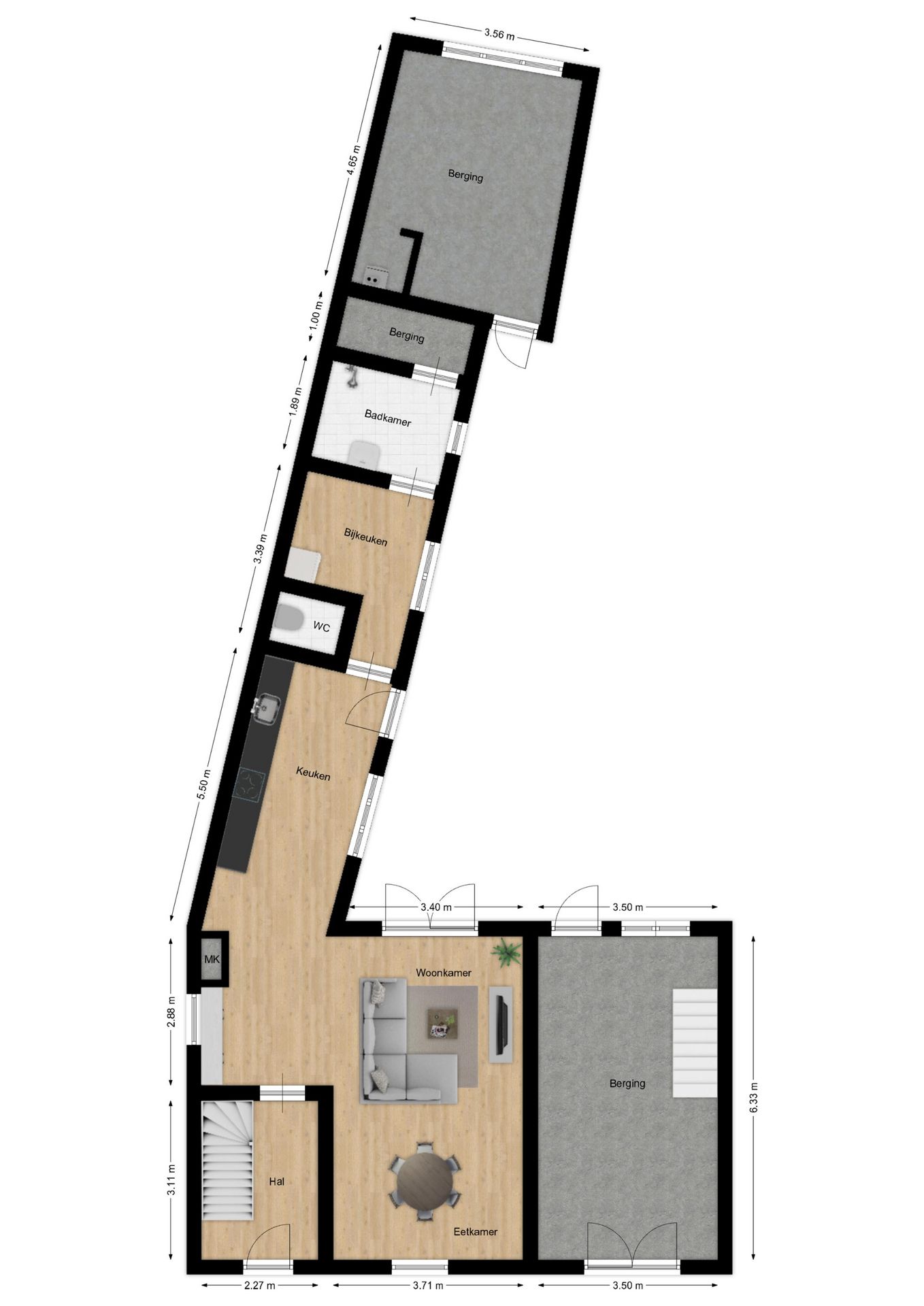 Characteristic home with spacious sunny garden in Pey — 27