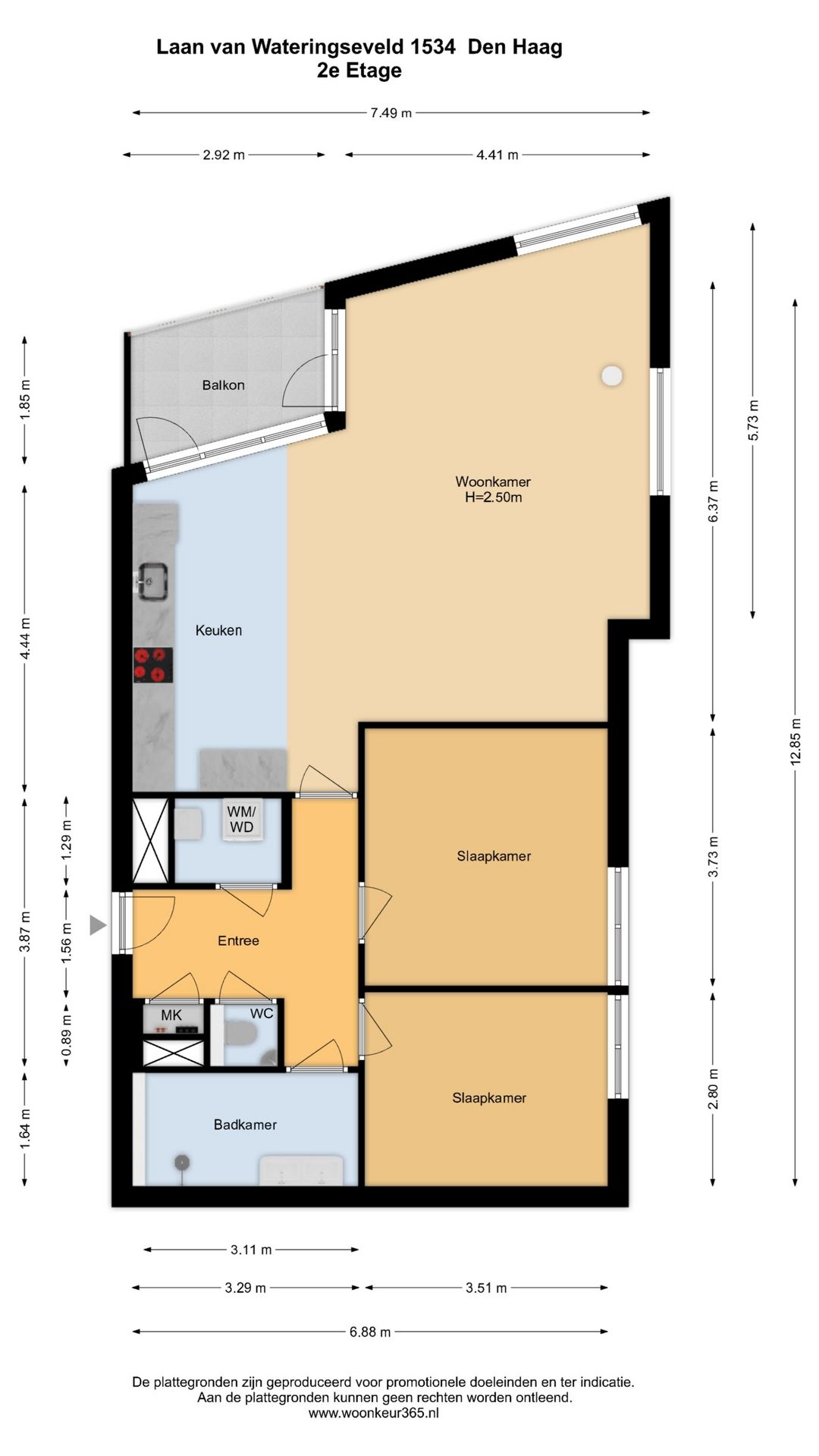 Foto 21 van Laan van Wateringse Veld 1534