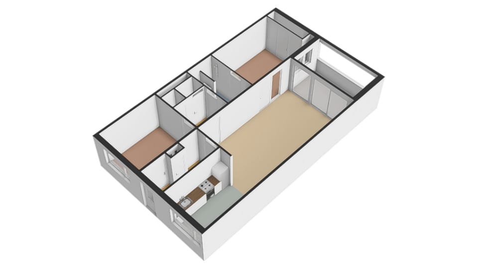 Spacious Apartment with Sunny Southwest Balcony Near Historic City Center — 39