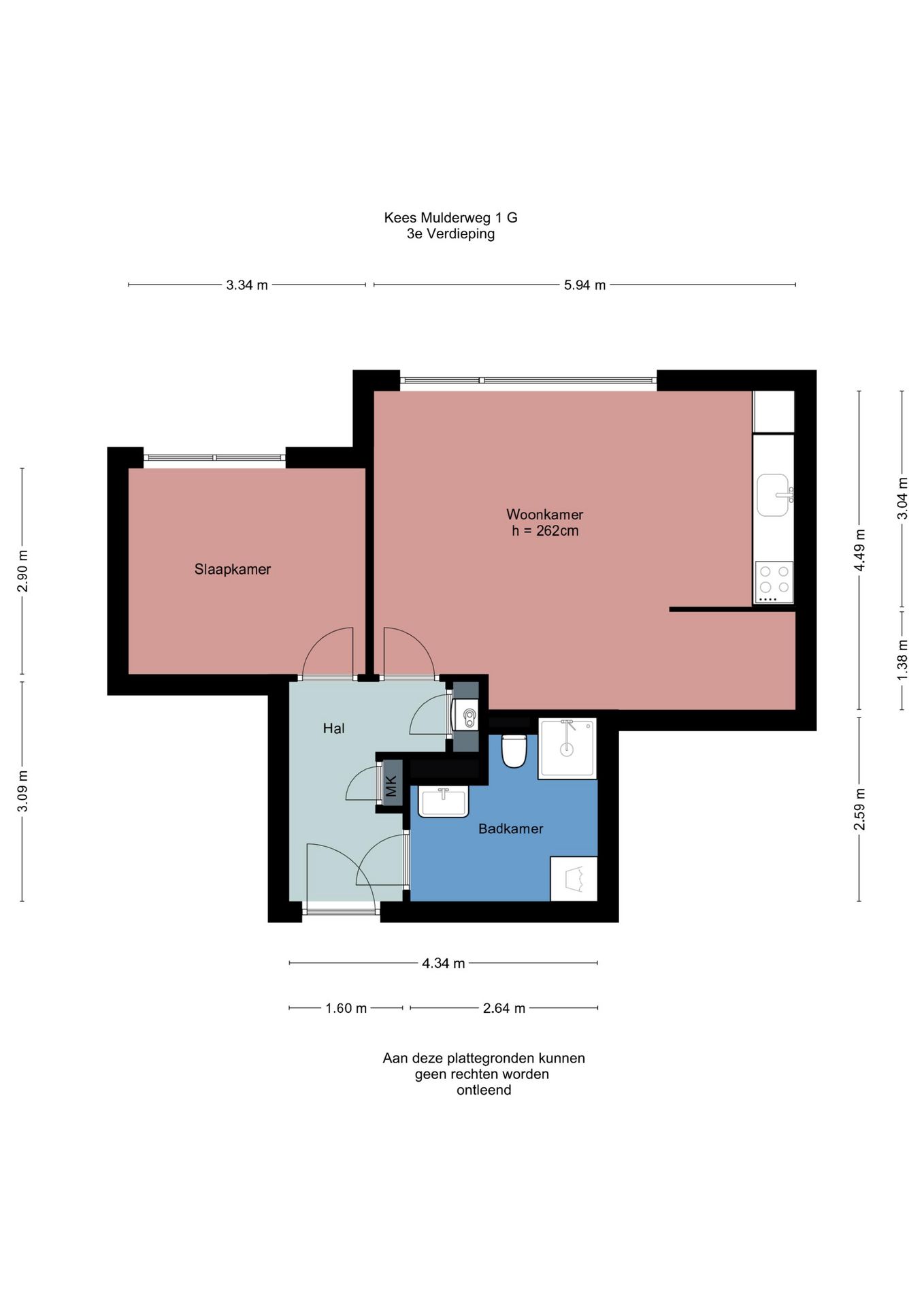 Well-maintained two-room apartment with energy label A in central Wageningen — 22
