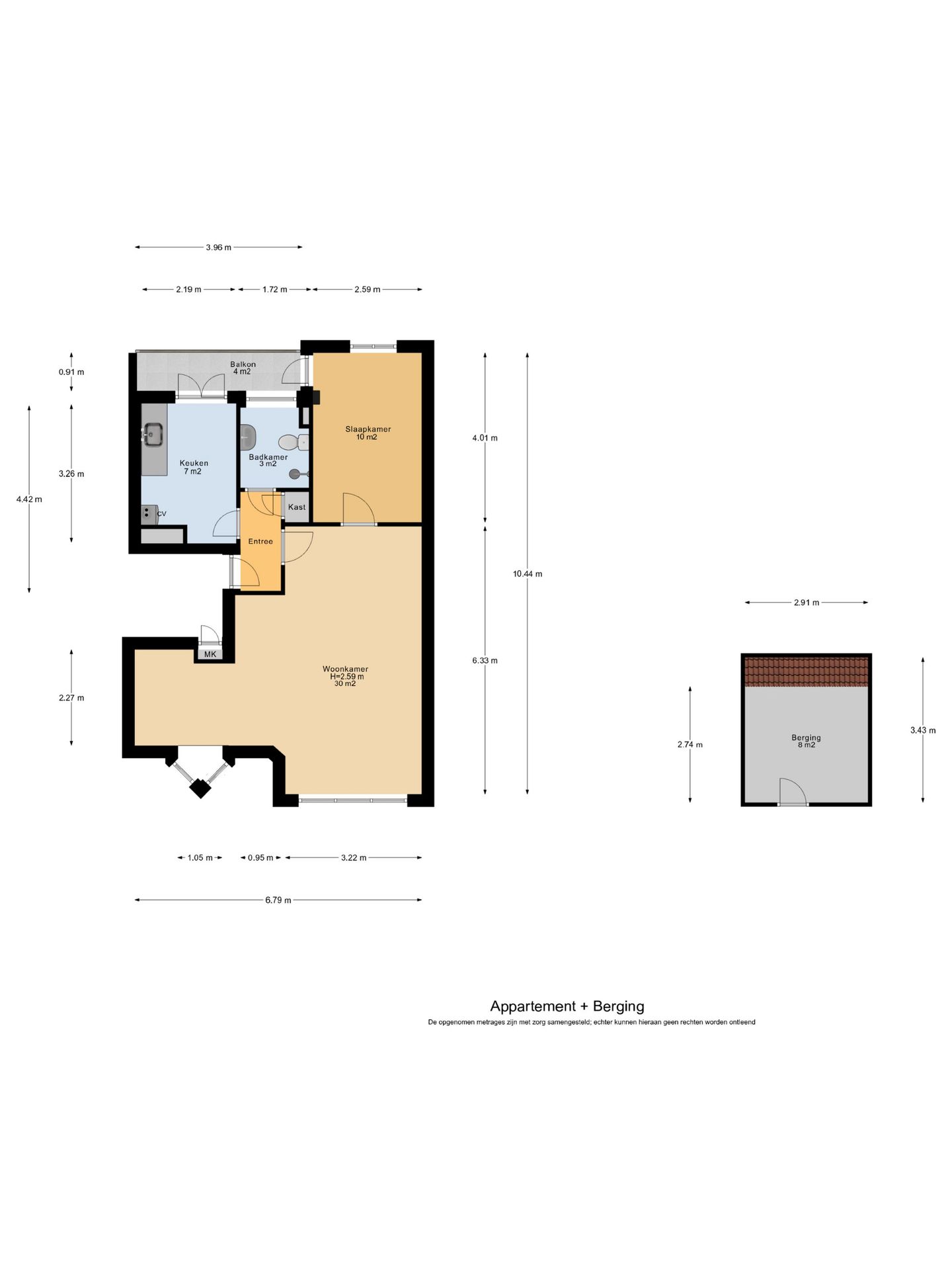 Charming 2-Room Apartment with South-Facing Balcony in De Pijp — 28