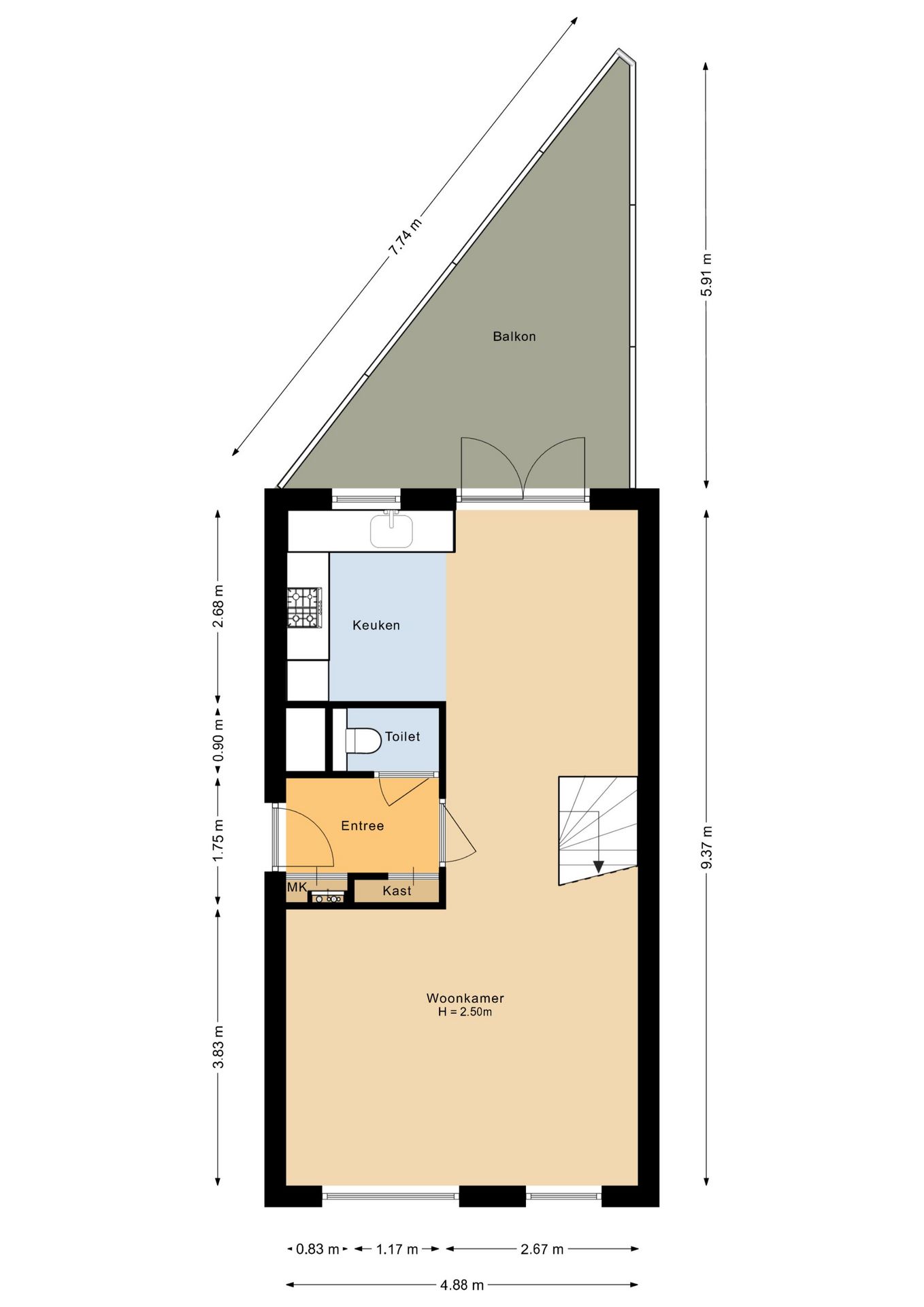 Spacious Maisonnette Apartment in Katwijk Centre Near the Beach — 33
