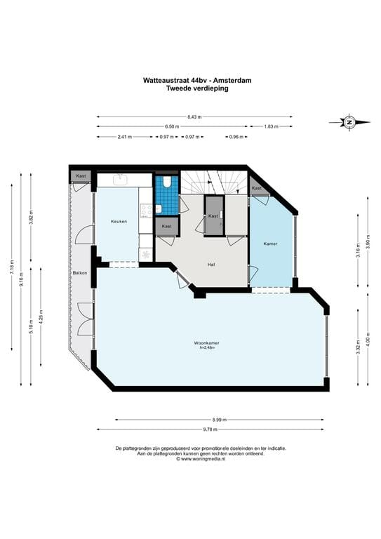 Foto 43 van Watteaustraat 44-2