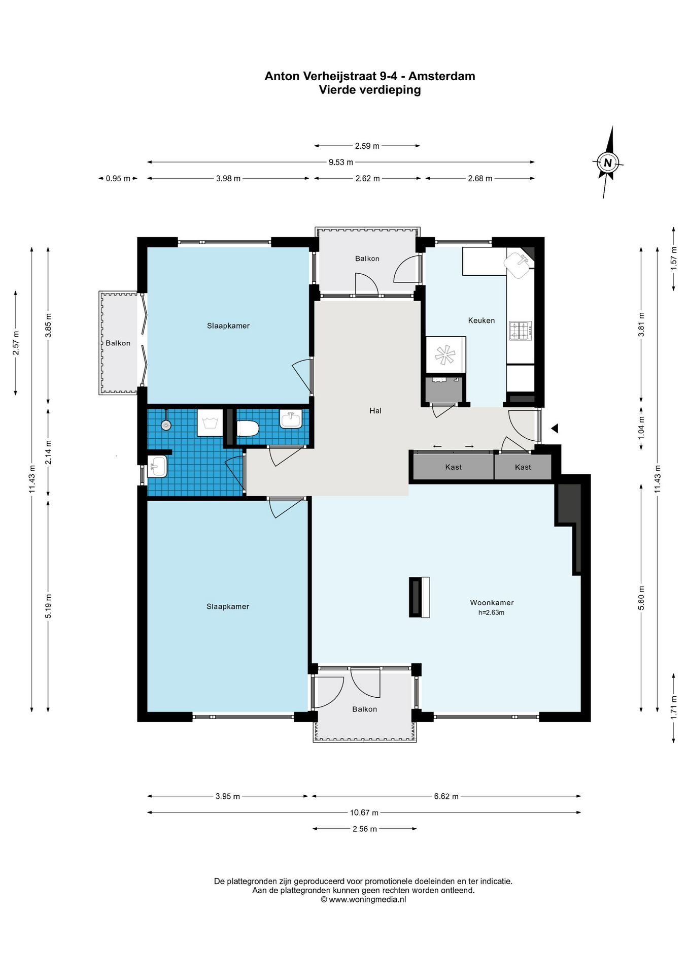 Foto 30 van Anton Verheijstraat 9-4