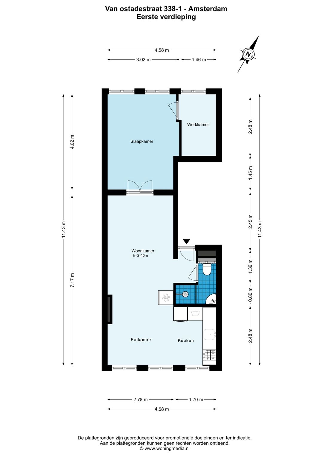 Foto 16 van Van Ostadestraat 338-1