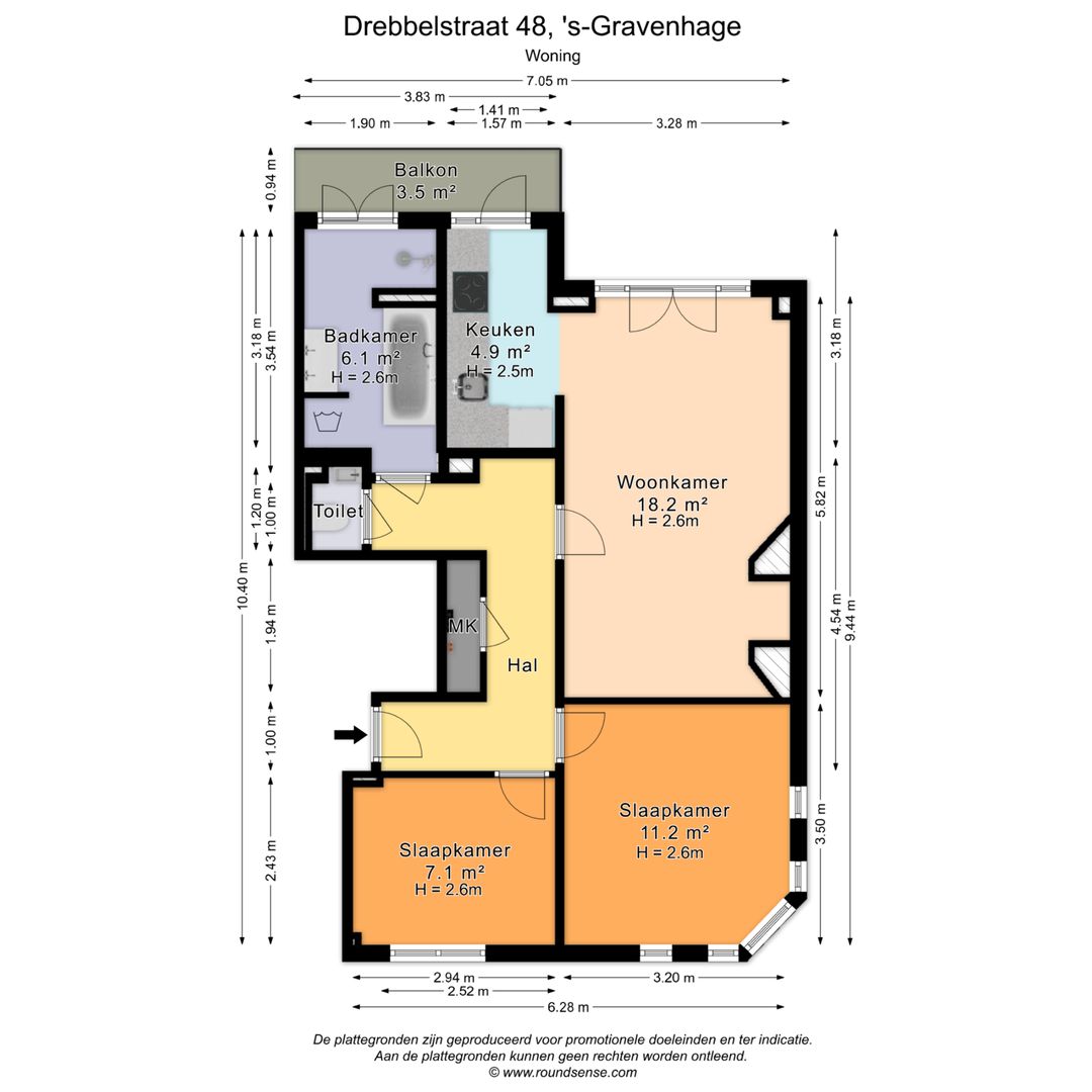 Foto 32 van Drebbelstraat 48