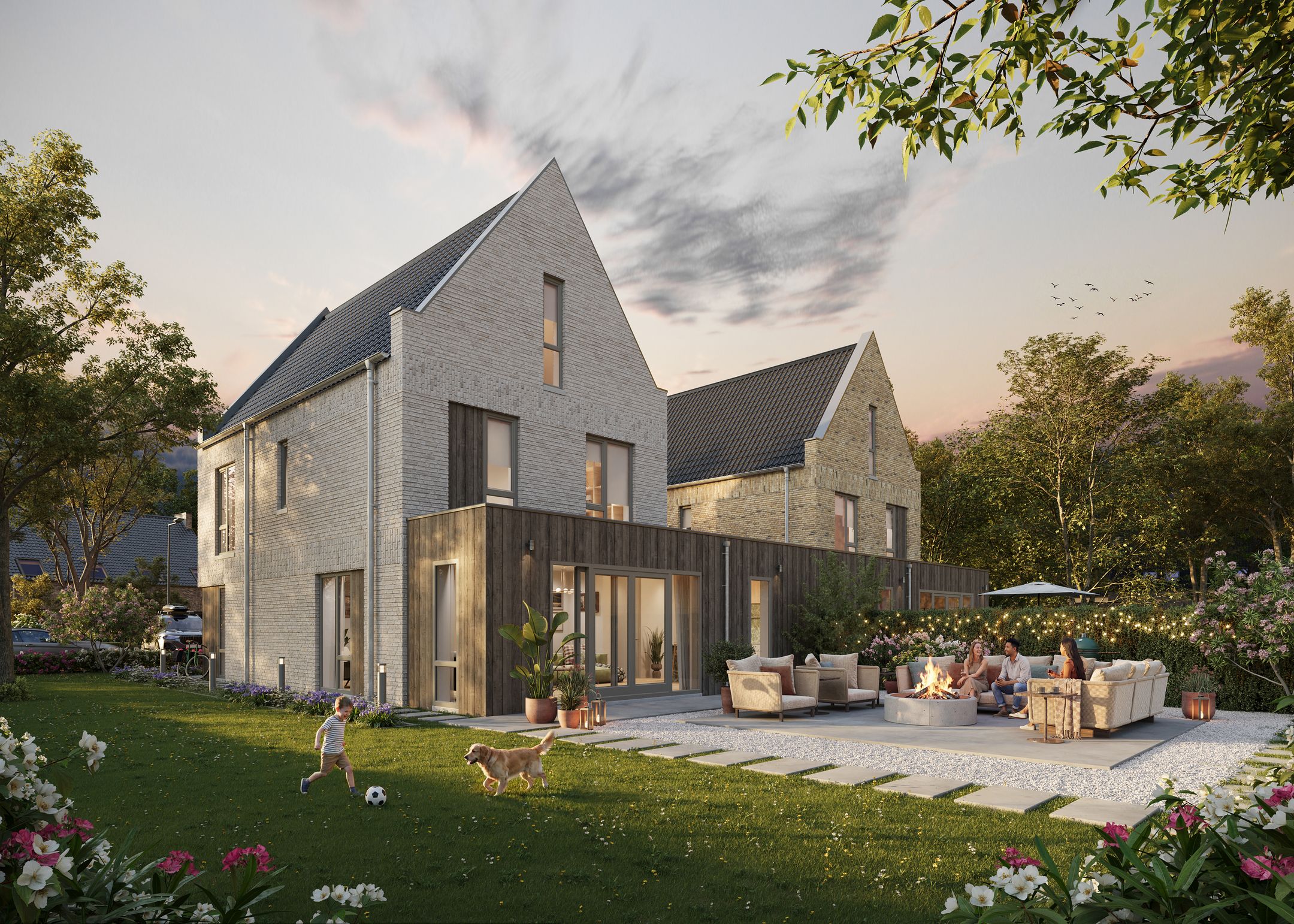 Zwembadweg fase 1 - tweekapper kavel  false