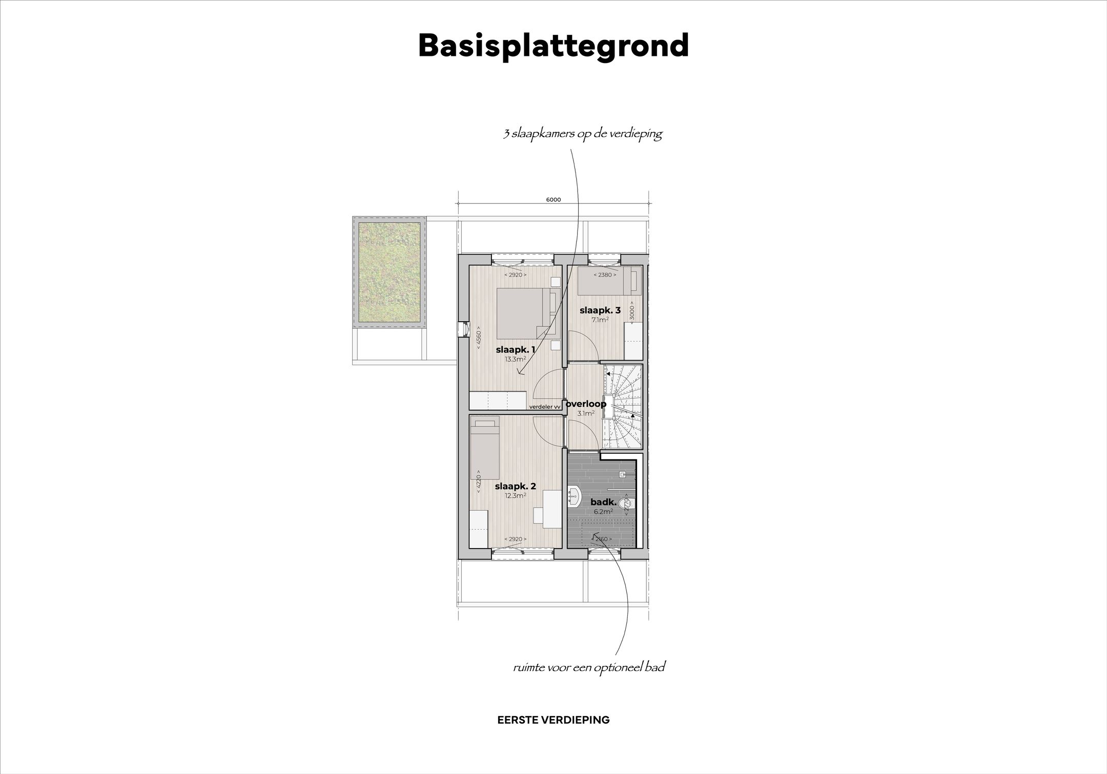 Laanwoning (Bouwnr. 3) Leeuwarden - Aanzicht 4