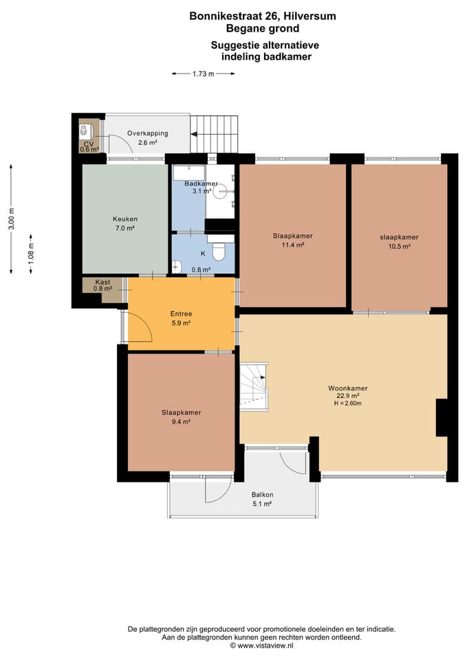 Foto 34 van Bonnikestraat 26