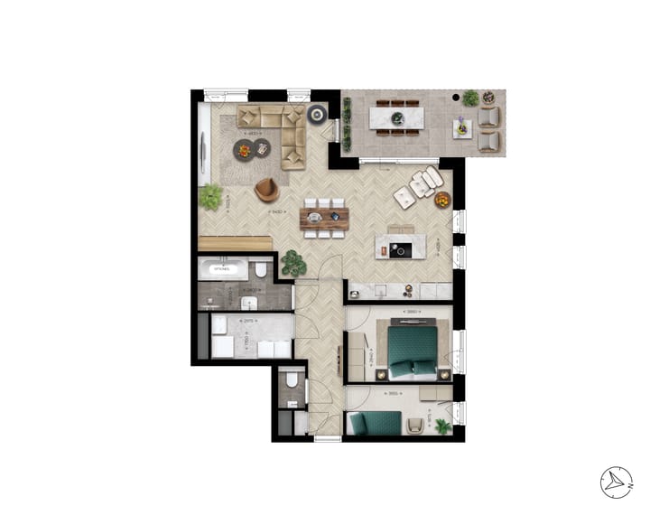 Photo 3 of Appartementen (Bouwnr. 3)