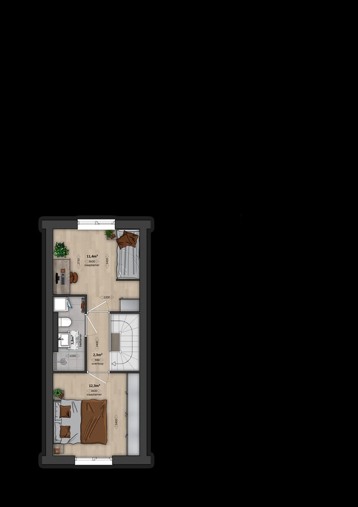 Foto 3 van Tussenwoning (type 1As) (Bouwnr. 308)