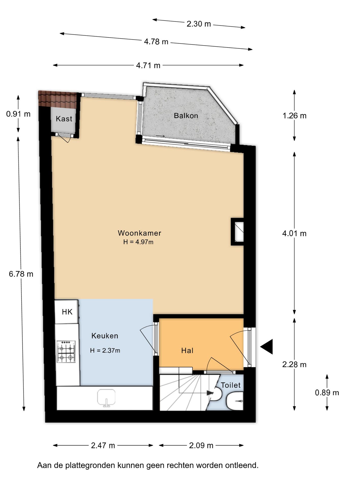 Foto 33 van Kattensingel 76-D