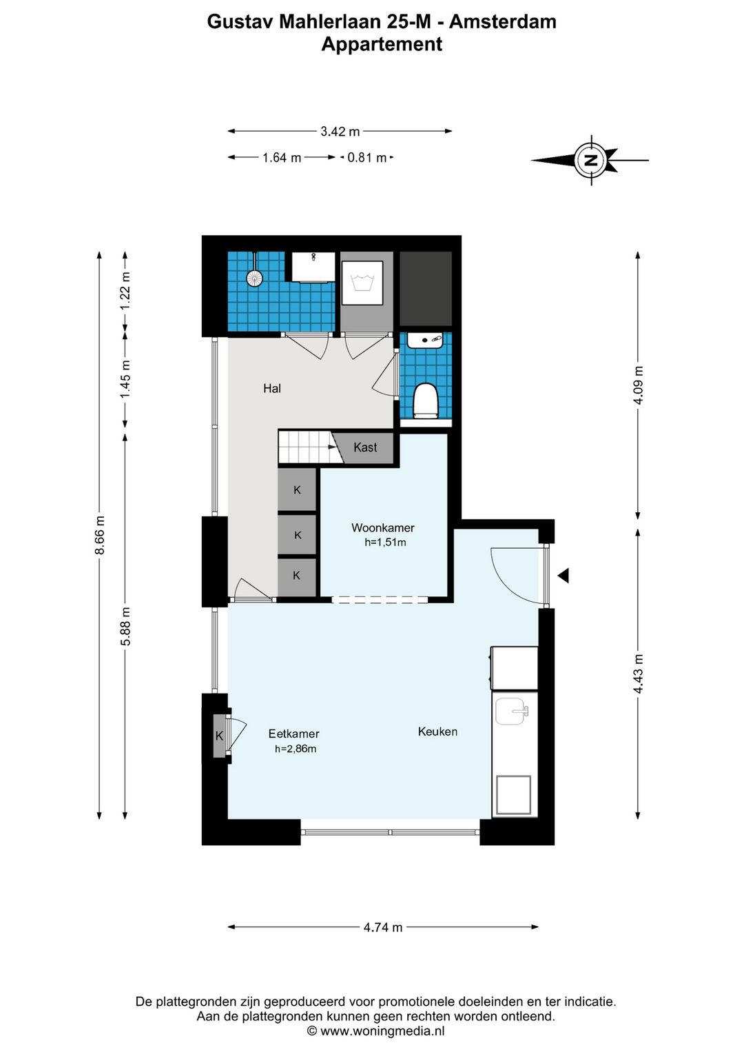 Foto 17 van Gustav Mahlerlaan 25-M