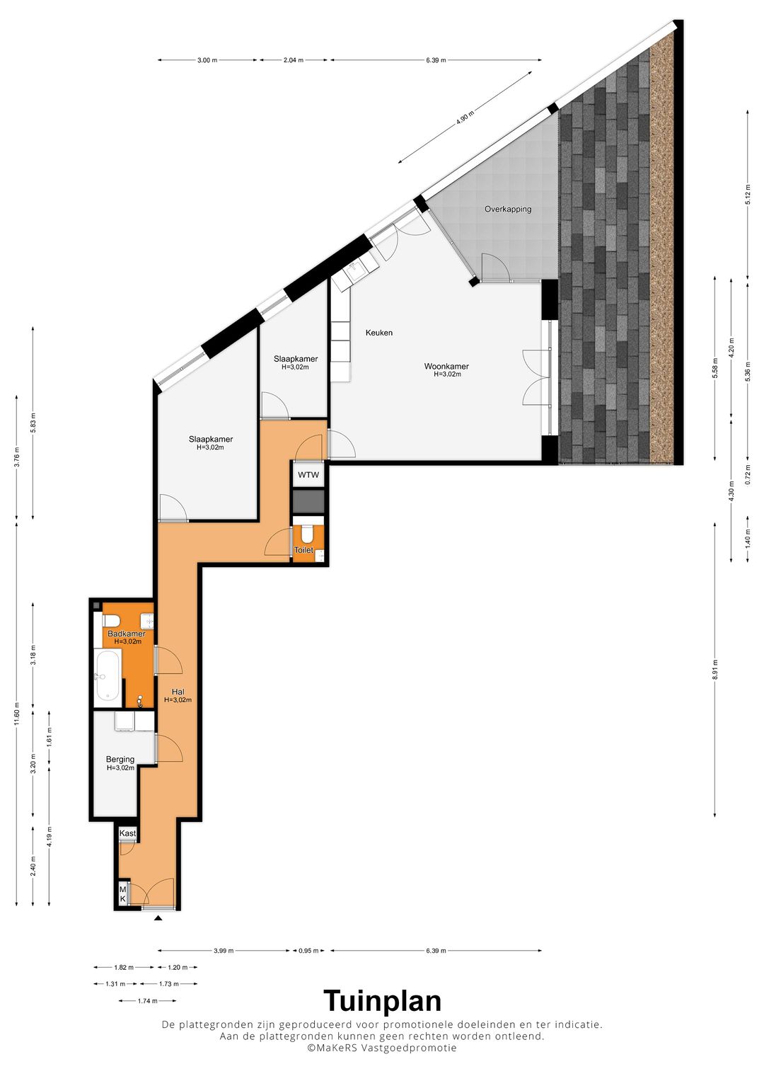 Luxury Ground Floor Apartment with City Garden in Statenkwartier — 23