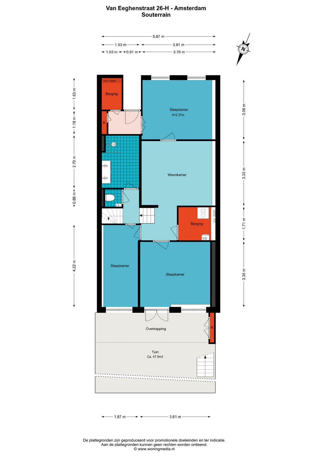 Foto 47 van Van Eeghenstraat 26-H