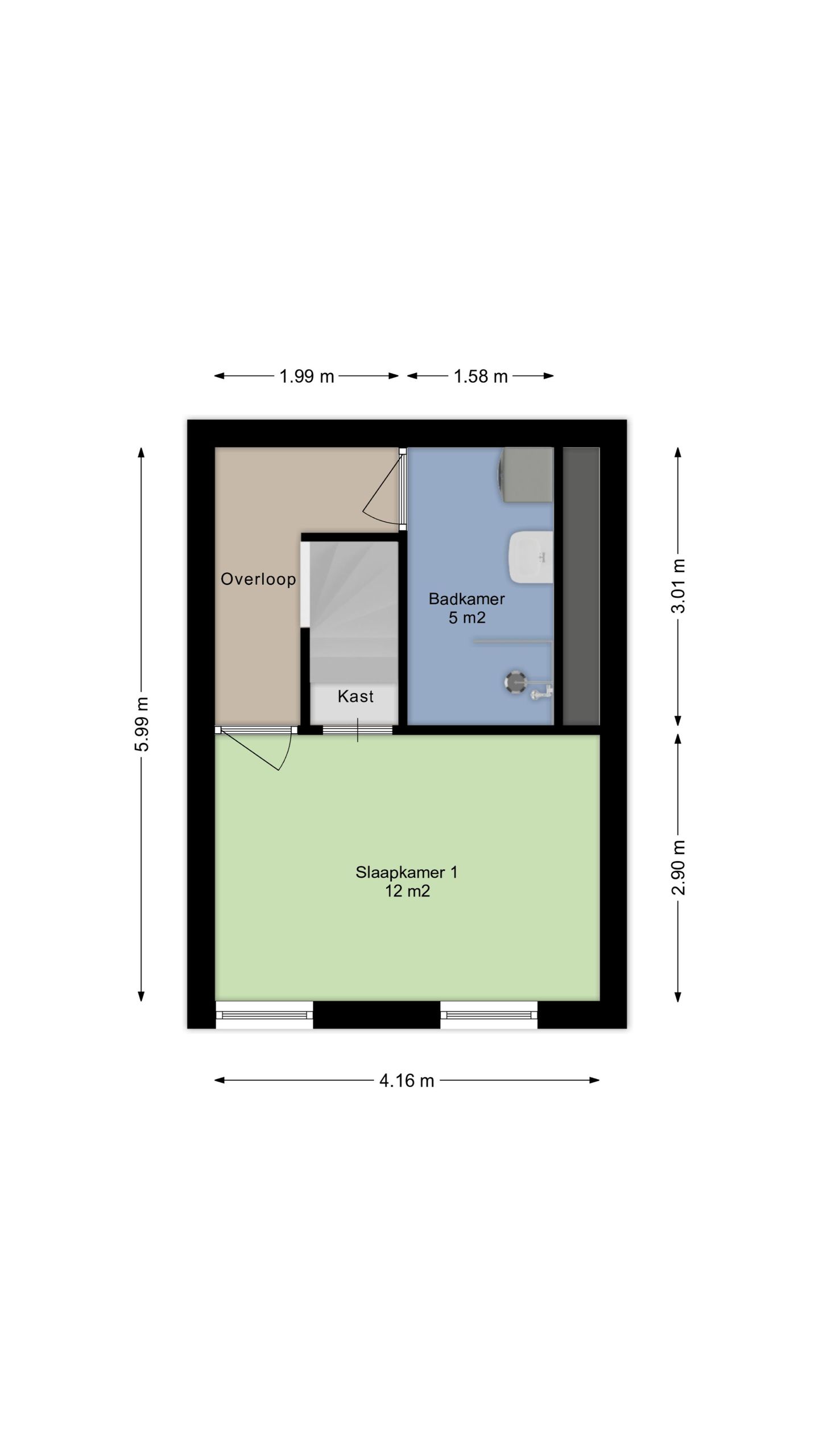 Foto 34 van Godevaert Montensstraat 2-D27