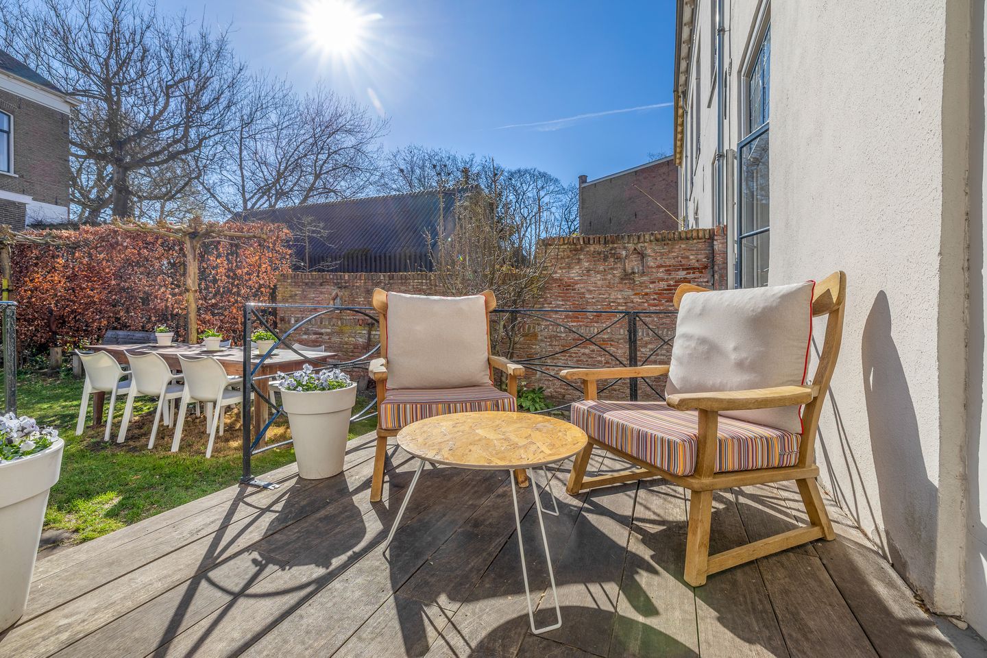 Historic Townhouse Built Against 13th Century City Wall with Wine Cellar and City Garden — 14
