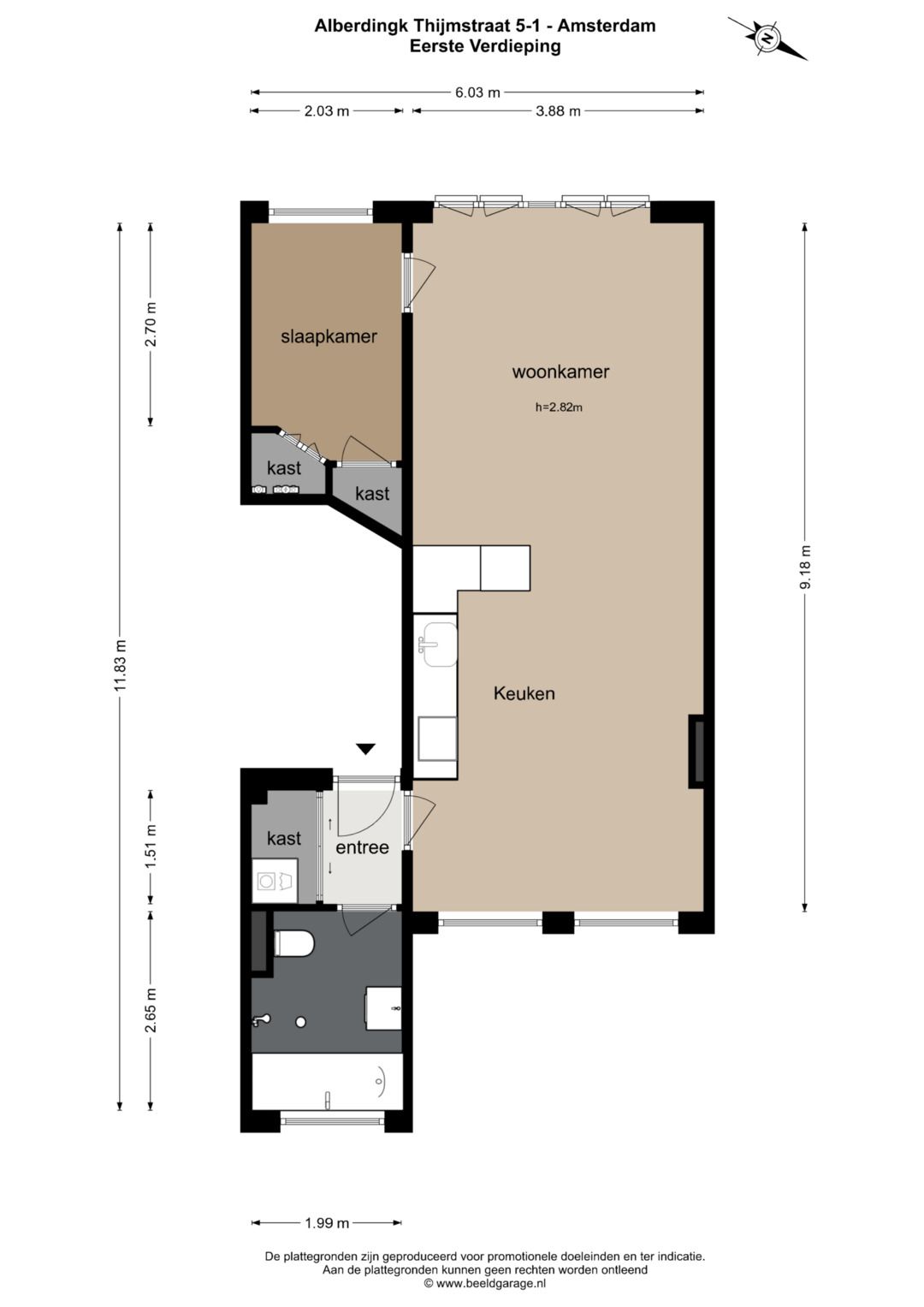 Foto 32 van Alberdingk Thijmstraat 5-1