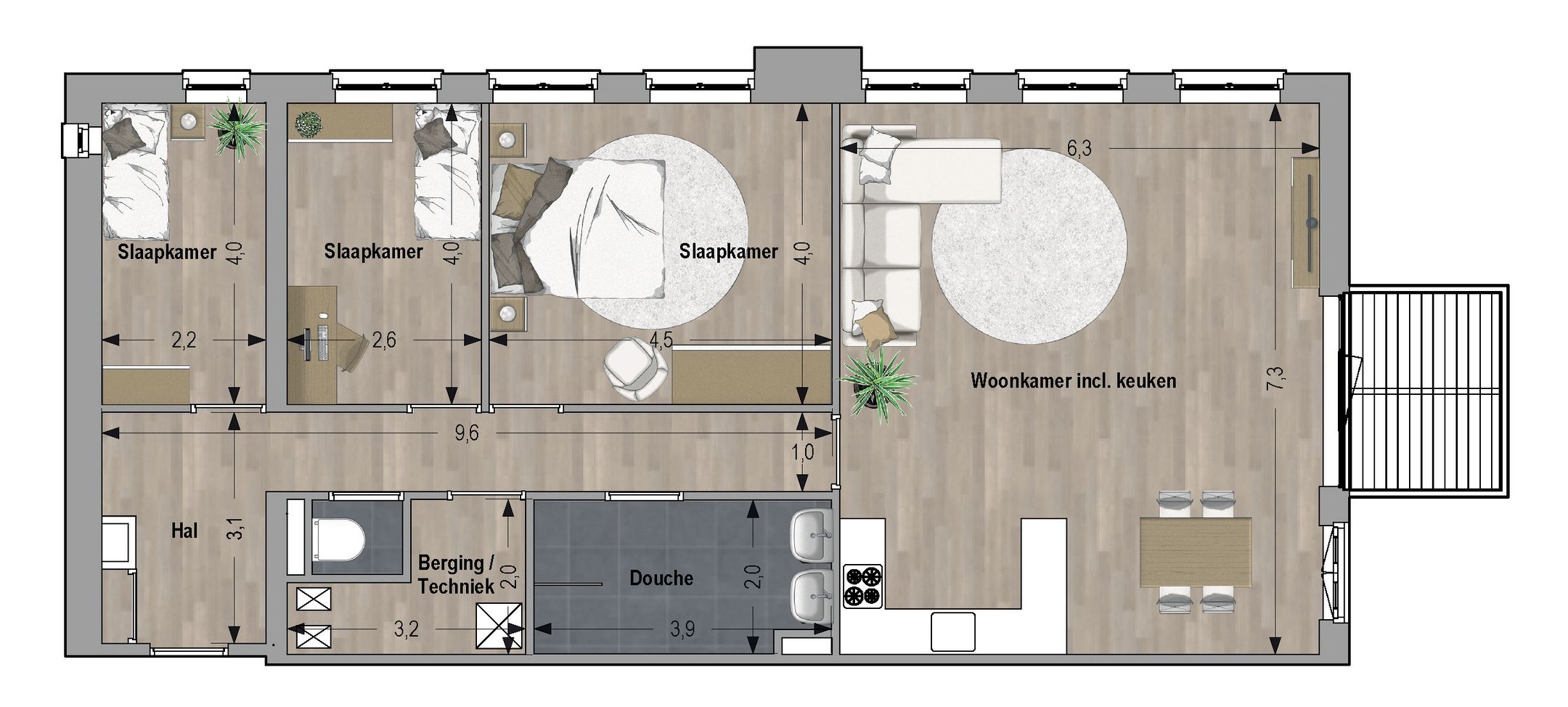 Foto 9 van Binnenmolenstraat 6-C