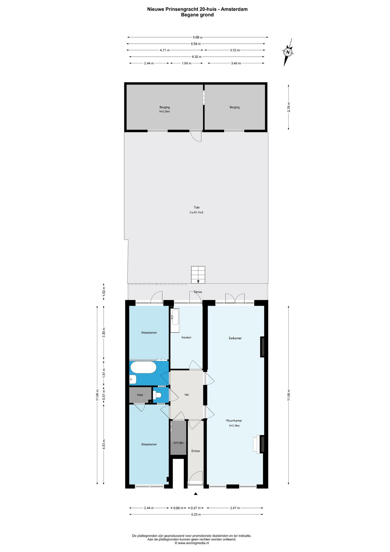 Foto 25 van Nieuwe Prinsengracht 20-H