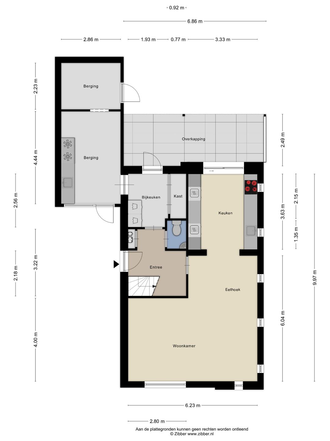 Gas-free detached family home with rooftop terrace in Goes — 61