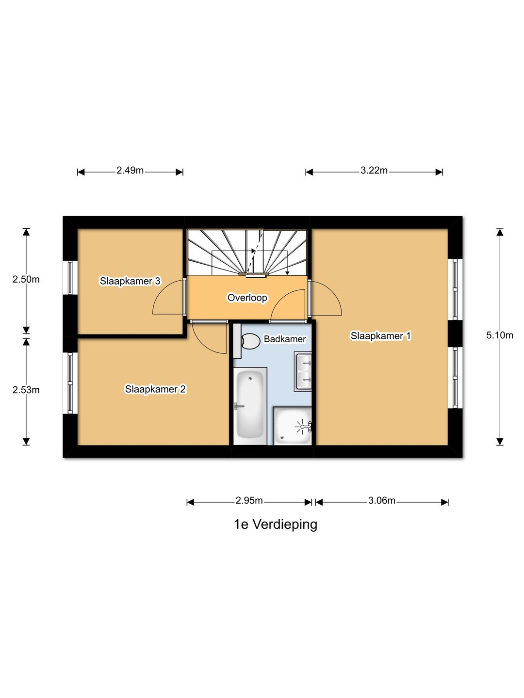 Light terraced house with water views and sunny garden in Rengerswetering — 53