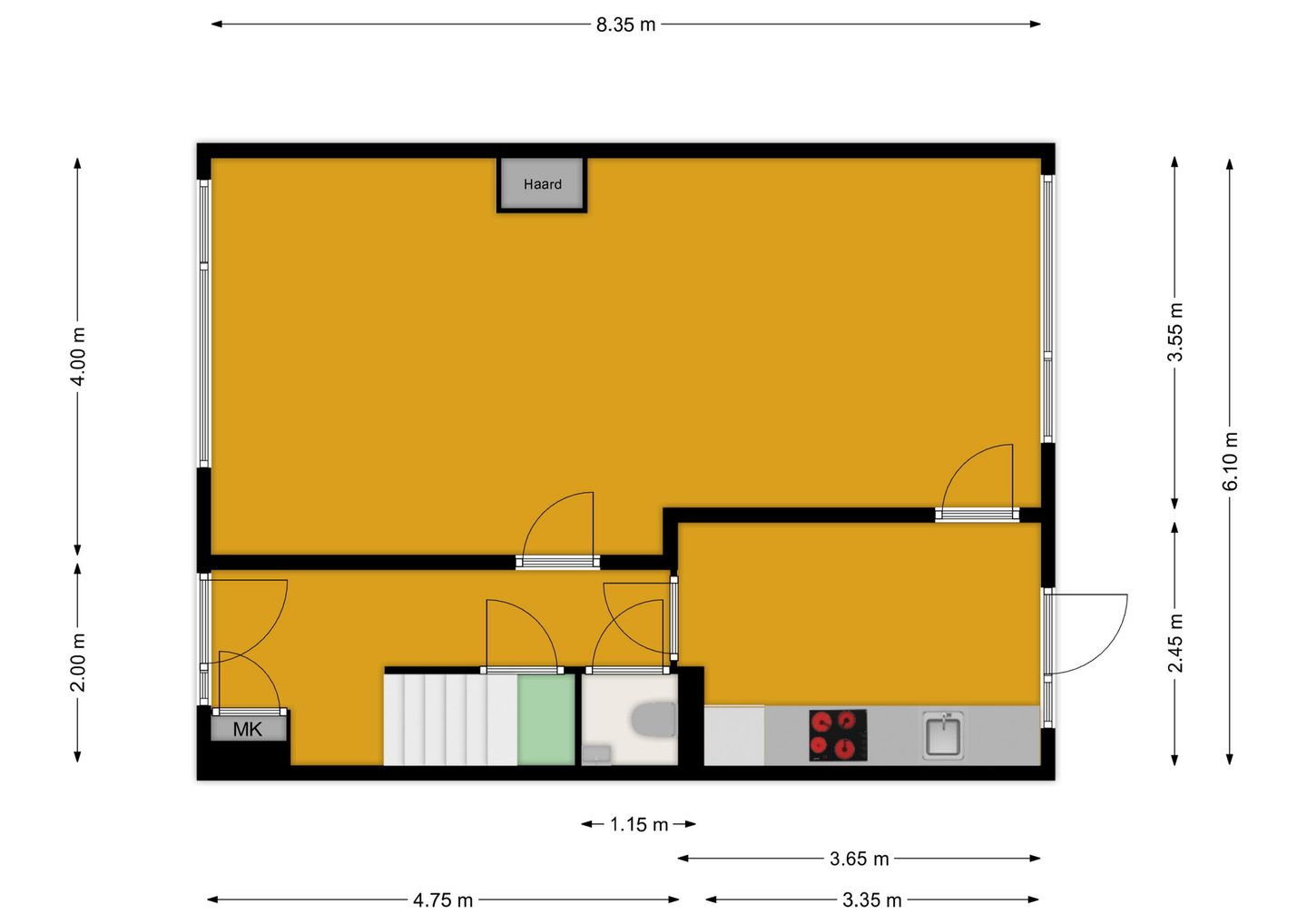 Spacious 4-bedroom family home with garden and garage in IJsselveld-West — 32
