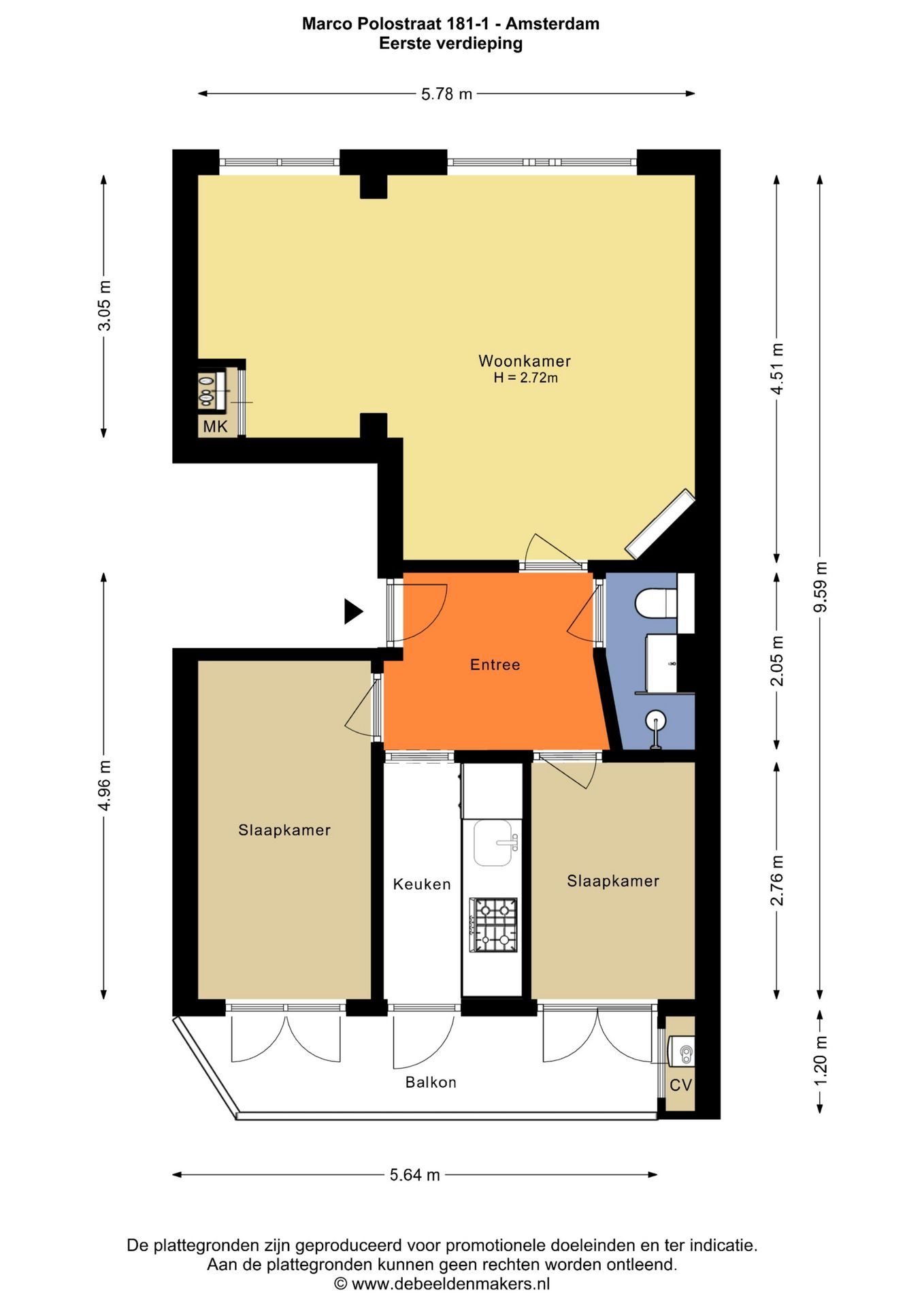Foto 18 van Marco Polostraat 181-1