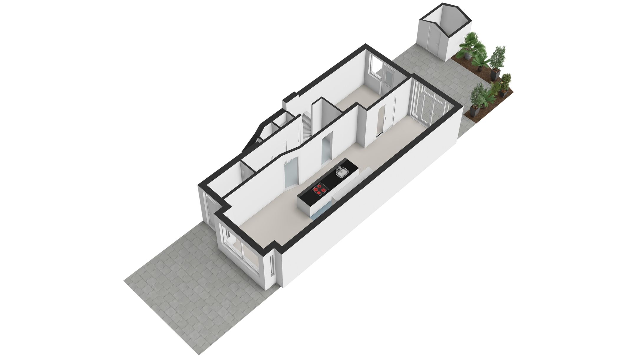 Ground floor apartment with upper floors in Voorburg Bovenveen — 44