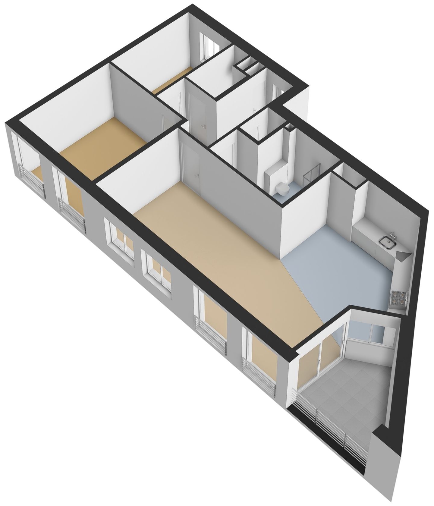Modern ground-floor apartment with private parking in Hedel center — 31
