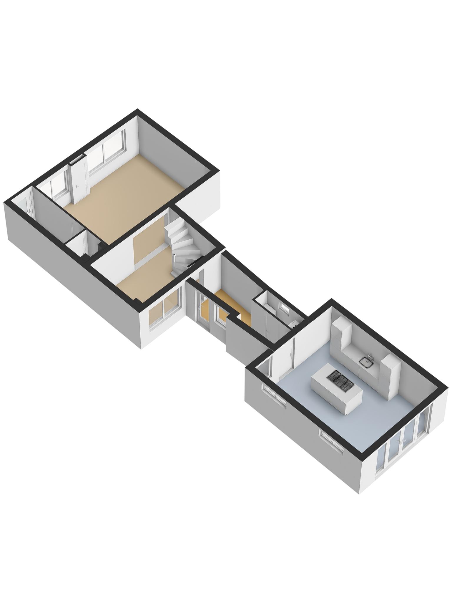 Spacious semi-detached home with new kitchen in Wolphaartsdijk — 59