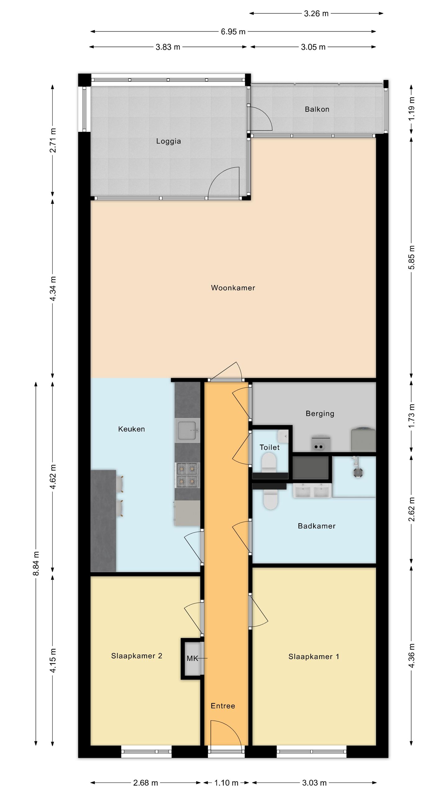 Foto 44 van Johan Hofmanstraat 328