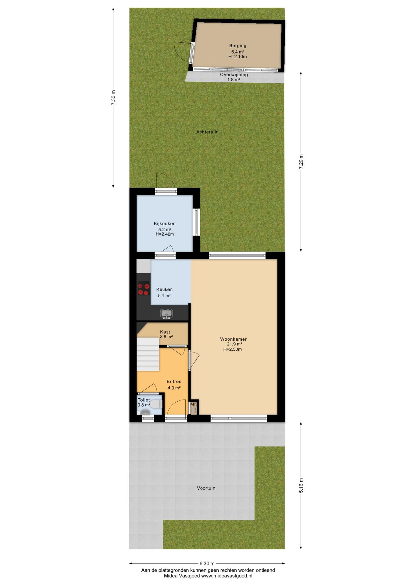 Charming terraced home in popular Componistenwijk — 33