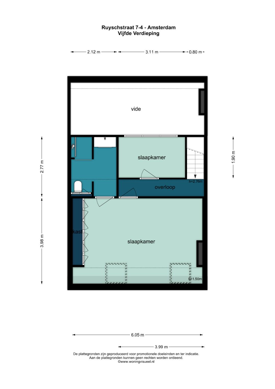 Foto 31 van Ruyschstraat 7-4