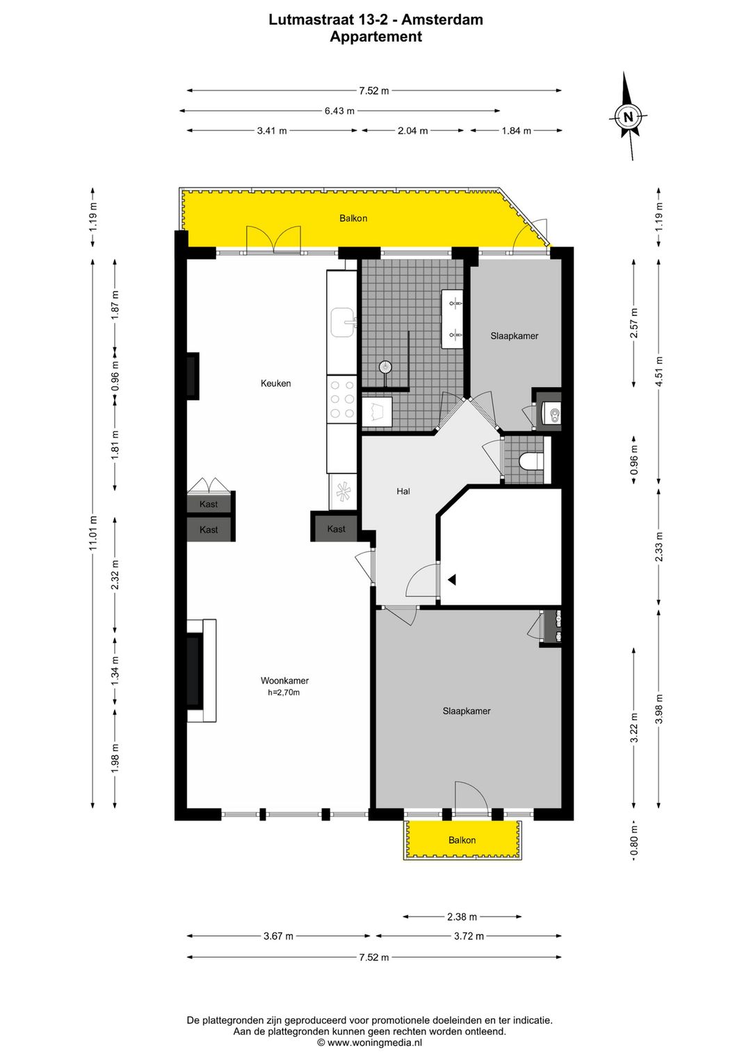 Photo 31 of Lutmastraat 13-2