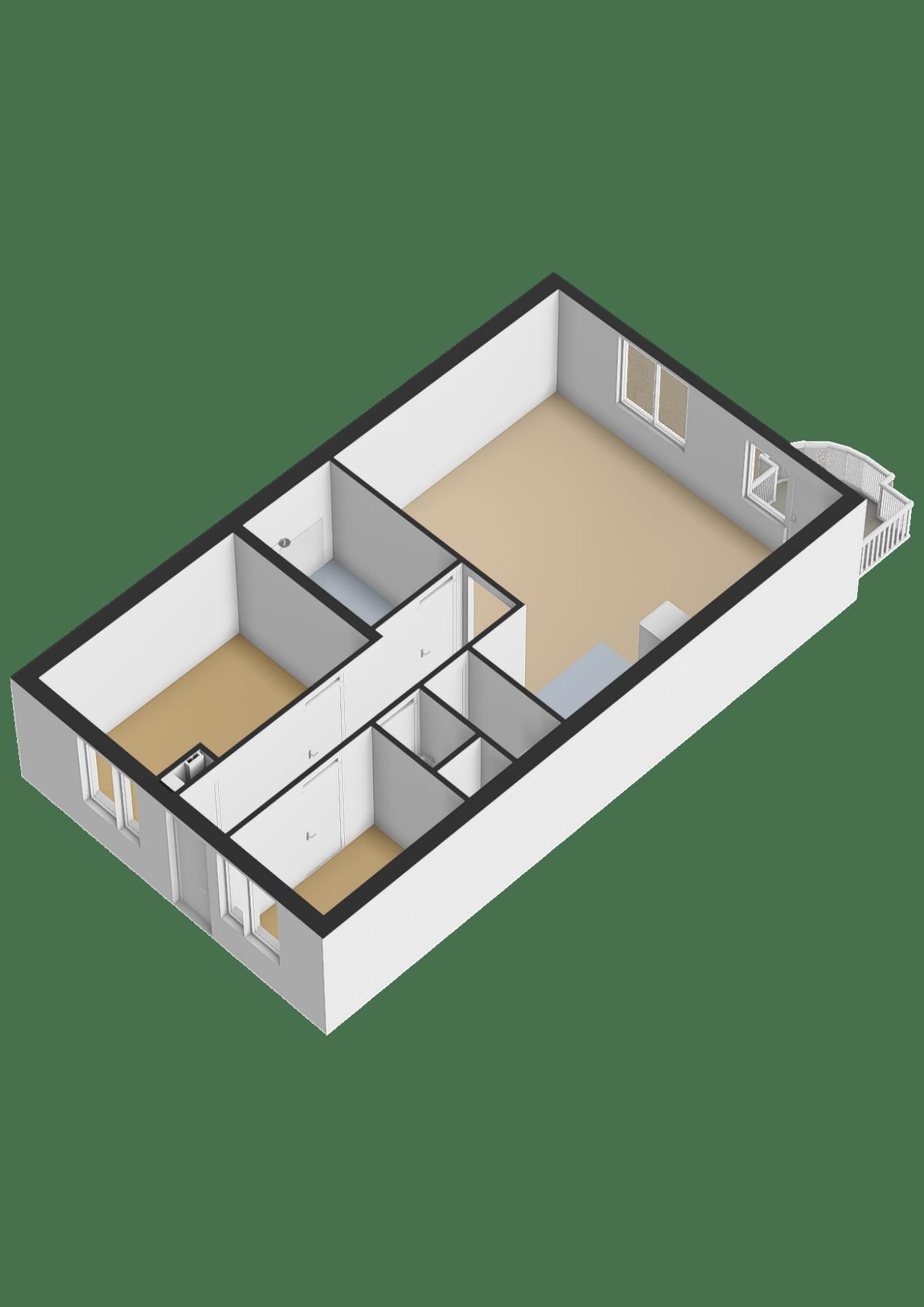 Comfortable living with balcony, luxury bathroom and private parking area — 26