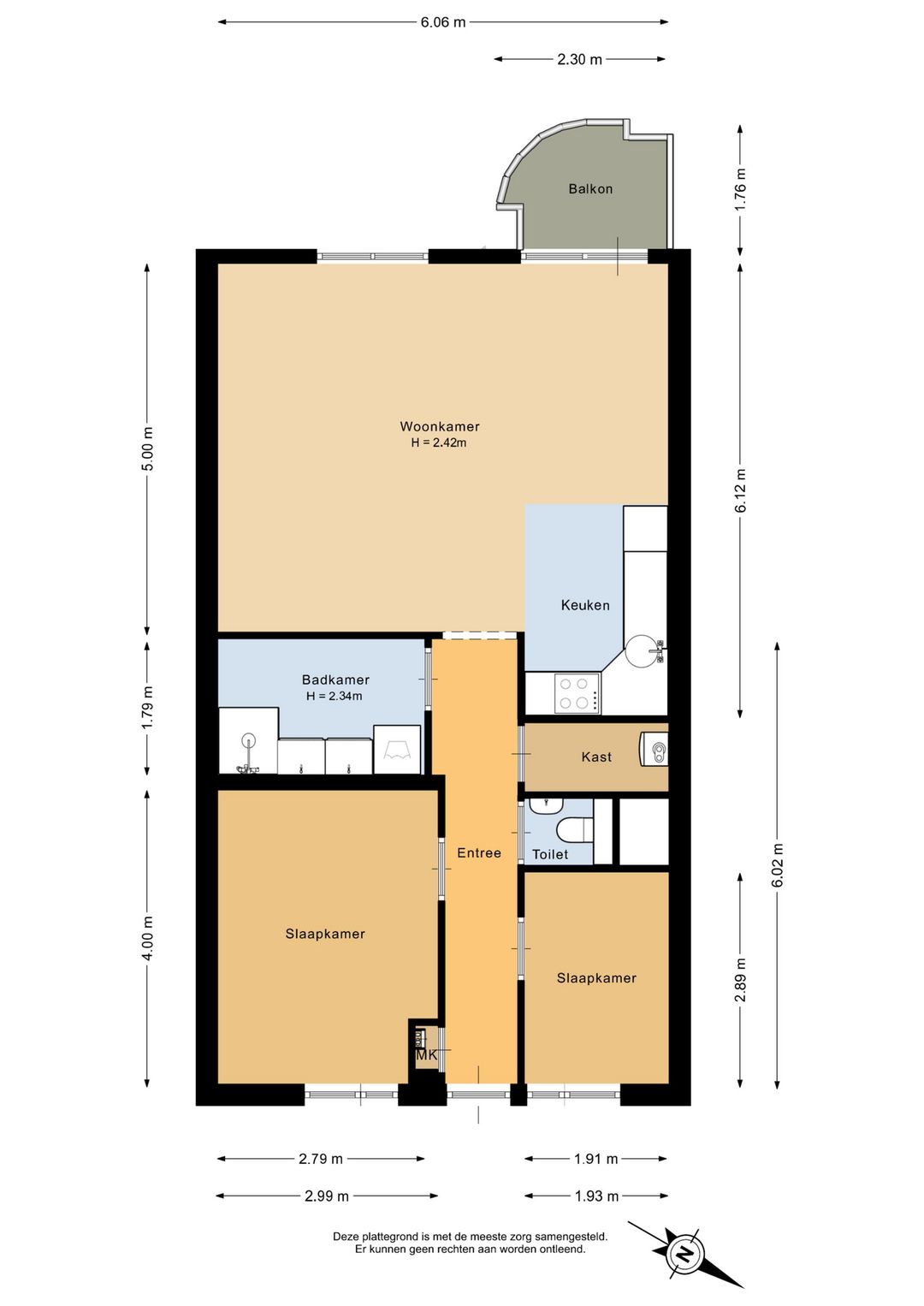 Comfortable living with balcony, luxury bathroom and private parking area — 25