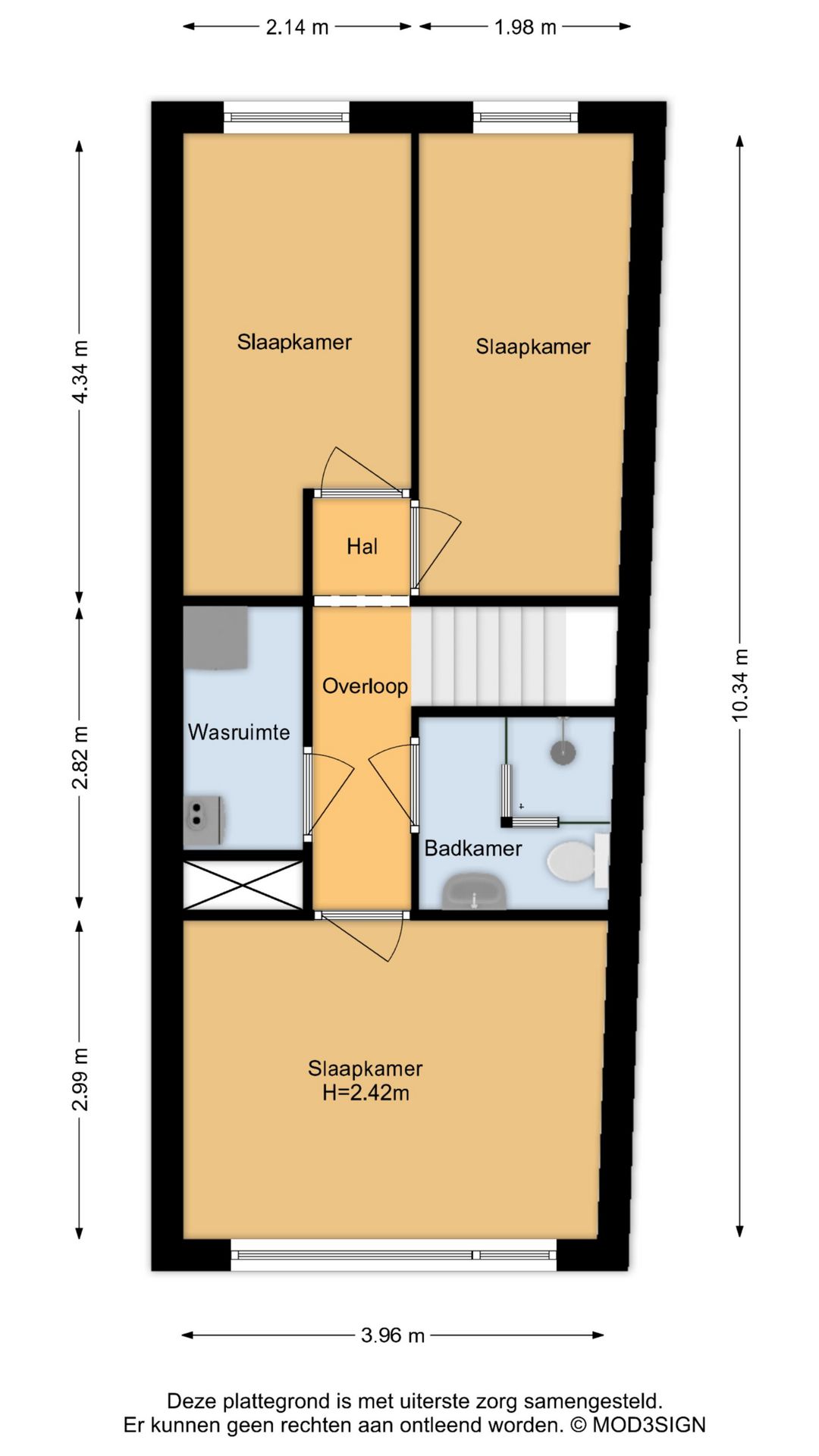 Maisonnette with Rooftop Terrace in Haarlem City Center — 39