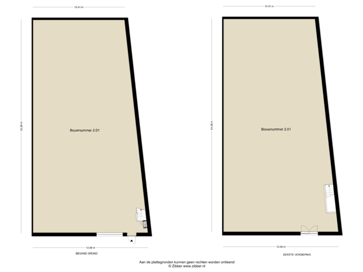 Begane Grond 2.01 Eerste Verdieping2.01