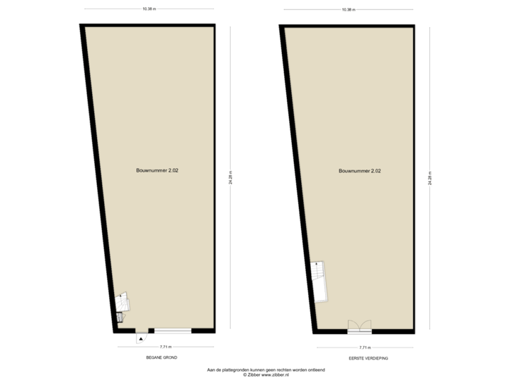 Begane Grond 2.02 Eerste Verdieping 2.02