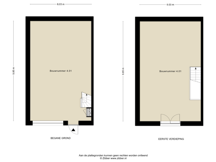 Begane Grond 4.01 Eerste Verdieping 4.01