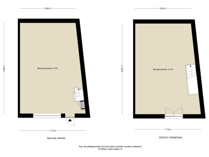 Begane Grond 4.04 Eerste Verdieping 4.04