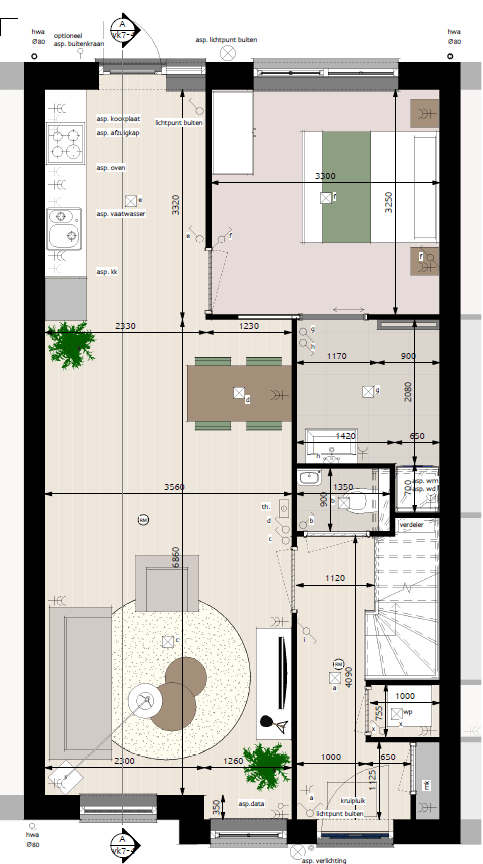 Foto 4 van Levensloopbestendige woning tuit (Bouwnr. 7)