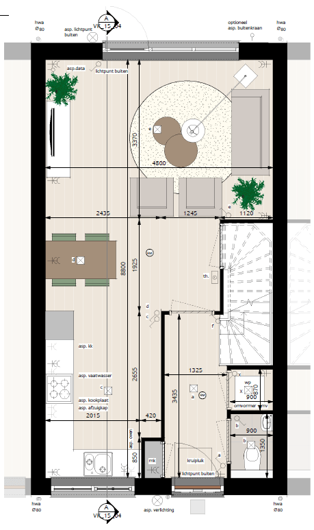 Photo 4 of Starters tussenwoning Blok 3 (Bouwnr. 15)