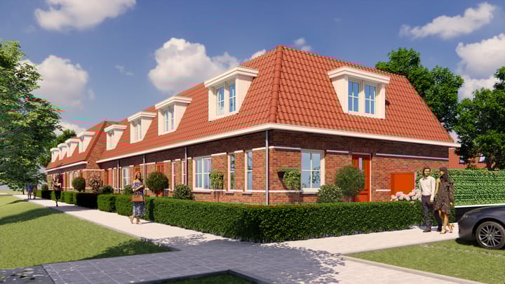 Foto 2 van Starters tussenwoning Blok 3 (Bouwnr. 14)